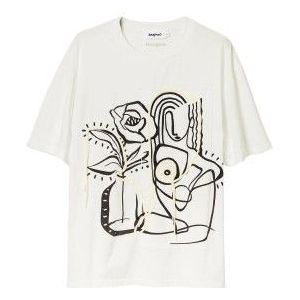 Desigual T-Shirt Woman Color White Size XS