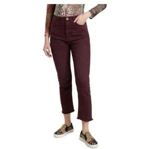 Desigual Pants Woman Color Bordeaux Size 34