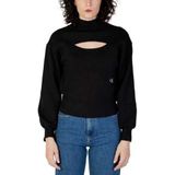 Calvin Klein Jeans Sweater Woman Color Black Size XS