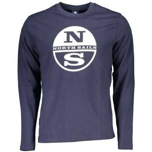 NORTH SAILS MEN'S LONG SLEEVE T-SHIRT BLUE Color Blue Size 2XL