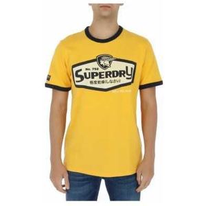 Superdry T-Shirt Man Color Yellow Size 3XL