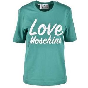 Love Moschino T-Shirt Woman Color Green Size 38