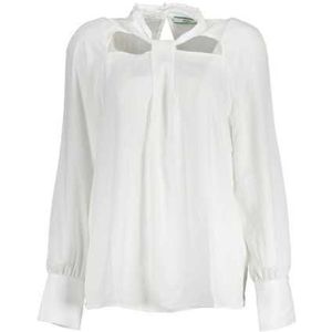 GUESS JEANS LONG SLEEVE SHIRT WOMAN WHITE Color White Size L