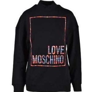 Love Moschino Sweatshirt Woman Color Black Size 40