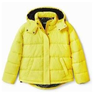 Desigual Jacket Woman Color Yellow Size XXL