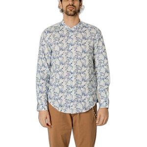 Gianni Lupo Shirt Man Color Blue Size XL