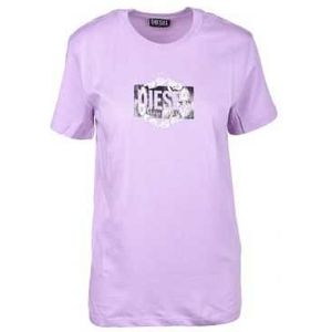 Diesel T-Shirt Woman Color Lilla Size XS