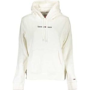 TOMMY HILFIGER WOMEN'S WHITE SWEATSHIRT WITHOUT ZIP Color White Size XL