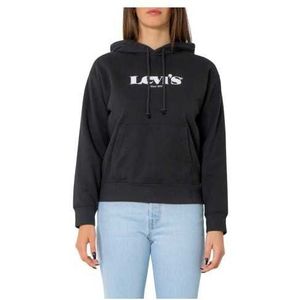 Levi`s Sweatshirt Woman Color Black Size XS