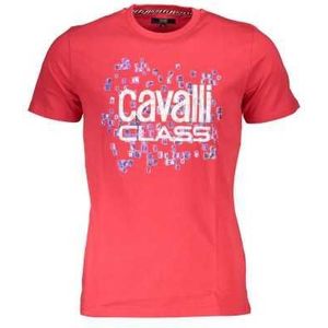 CAVALLI CLASS T-SHIRT SHORT SLEEVE MAN RED Color Red Size XL