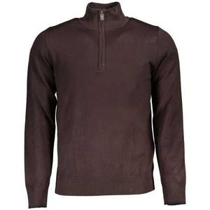 US GRAND POLO MEN'S BROWN SWEATER Color Brown Size XL