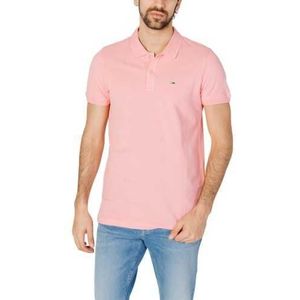 Tommy Hilfiger Jeans Polo Uomo Color Pink Size M