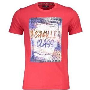 CAVALLI CLASS T-SHIRT SHORT SLEEVE MAN RED Color Red Size L