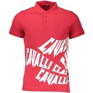 CAVALLI CLASS POLO SHORT SLEEVE MAN RED Color Red Size M