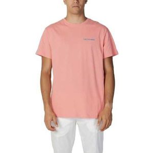 Trussardi Beachwear T-Shirt Man Color Pink Size S