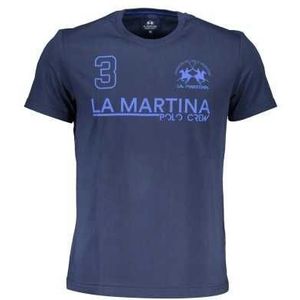 LA MARTINA BLUE MAN LONG SLEEVE T-SHIRT Color Blue Size 3XL
