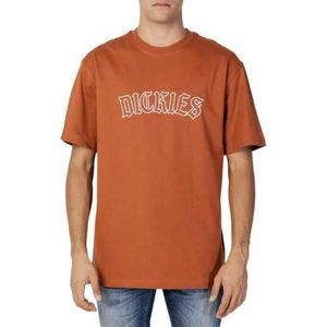 Dickies T-Shirt Man Color Brown Size XS