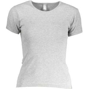 AMERICAN APPAREL WOMEN'S SHORT SLEEVE T-SHIRT GRAY Color Gray Size S