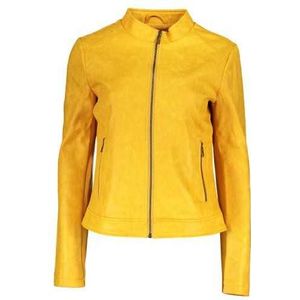 DESIGUAL YELLOW WOMEN'S SPORTS JACKET Color Yellow Size XL