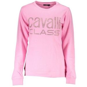 CAVALLI CLASS FELPA SENZA ZIP DONNA ROSA Color Pink Size S