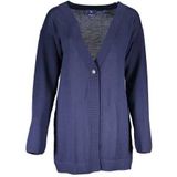 GANT CARDIGAN WOMAN BLUE Color Blue Size S