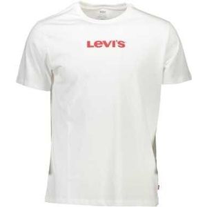 LEVI'S WHITE MEN'S SHORT SLEEVE T-SHIRT Color White Size 2XL