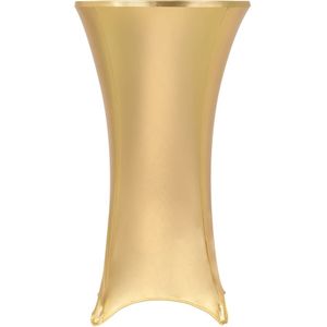 vidaXL-2-st-Tafelhoezen-stretch-60-cm-goud