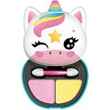 Clementoni crazy chic oogschaduw in make-up doosje eenhoorn