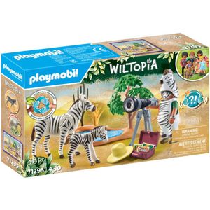 PLAYMOBIL Wiltopia - Onderweg met de dierenfotograaf - 71295