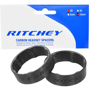 Ritchey Wcs spacer set carbon ud mat 10mm 2 stuks