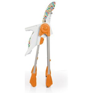 Dolu fisher price deluxe kinderstoel 105x57x87 cm wit/oranje