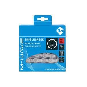 M-Wave Ketting 1/2 x 1/8 inch 112 schakels 1S antiroest zilver