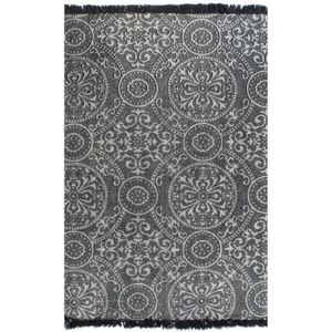 vidaXL-Kelim-vloerkleed-met-patroon-120x180-cm-katoen-grijs