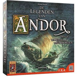 999games 999 games de legenden van andor: de reis naar het noorden uitbreiding bordspel