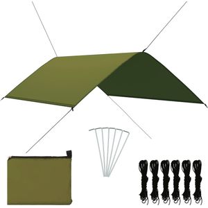 vidaXL - Afdekzeil - 3x2 - m - groen