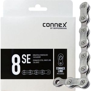 Connex 8sE RVS E-bike ketting, maximale levensduur