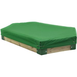 Hörby bruk Afdekhoes voor zandbak 210 cm polyester groen