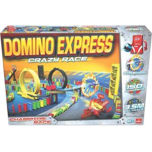 Domino Express Crazy Race - Spannende stunts en vliegende auto's!