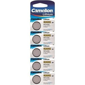 Camelion Knoopcel batterij 3v cr2032 kaart a 5 stuks