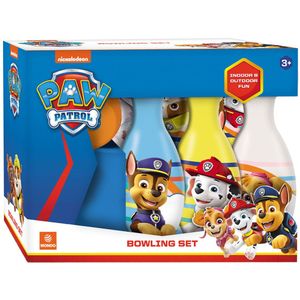 Mondo bowlingset paw patrol, 7dlg.