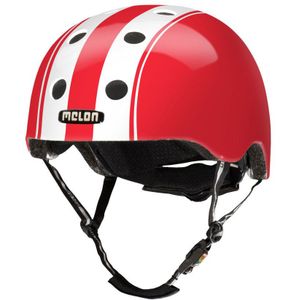 Melon Helm Urban Active Double White Red XL-2XL