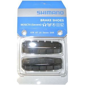Shimano Remrubber M70CT4 V-brake o.a. BR-M570 BR-M970 (2 sets)