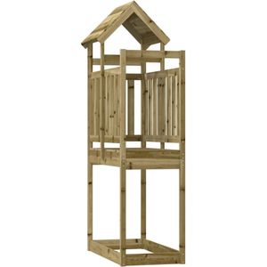 VidaXL Speeltoren 52,5x110,5x214 cm geïmpregneerd grenenhout