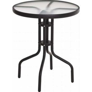 Pro garden garden ronden glazen balkon tafel 60x70cm