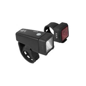 Axa Verlichtingsset niteline t1 led zwart