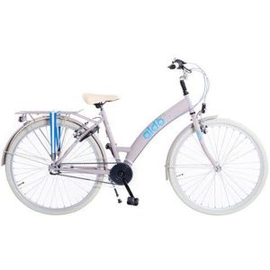 Aldo 26 inch wave fiets 3v grey rose