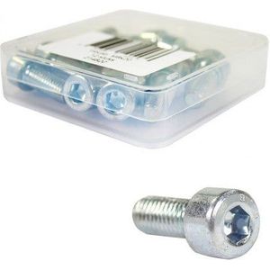 Bofix inbusbout m4x10 verzinkt per 25 stuks 214410