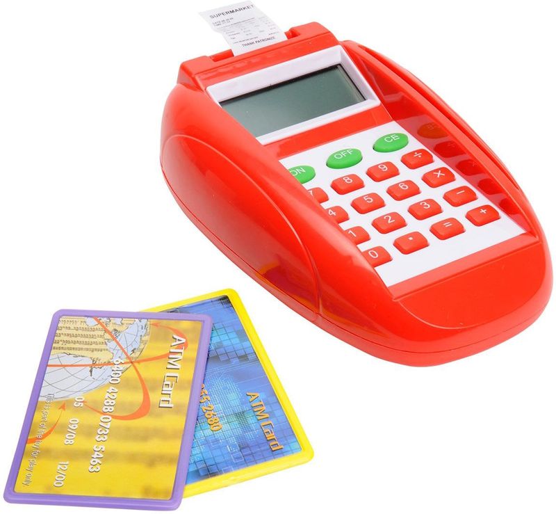 Pinapparaat met Pasjes - Rekenmachine
