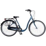 Aldo 28 inch lage instap fiets comfort alu 7v vrijloop blauw