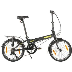 Dahon Vouwfiets 20" hit d6 met v-brake - (pitch) mat zwart
